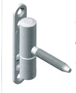 Static Door Hinge 15 Mm Smooth.T. F.Horg Lf15Wz.Fixed.