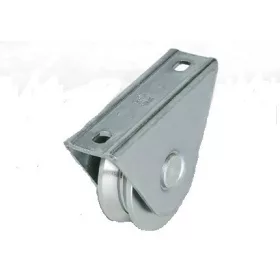   Roletă pentru poartă glisantă 100 mm bază în "V" 411 italiană