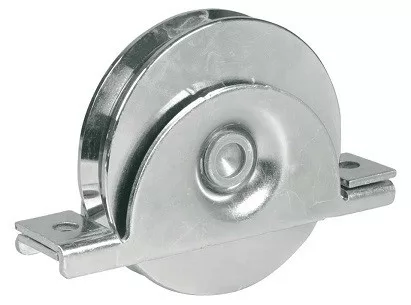 Sliding Gate Pulley 80 Mm "V" Countersunk 416 Italian