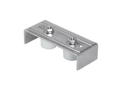 Suport poartă glisantă cu 2 role, ghidaj superior 460