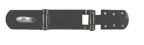 Vorhängeschloss Security 200 mm Doppelt Schwarz im Paket