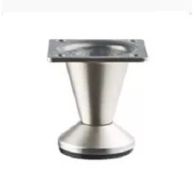 Plinth Leg Adjustable Furniture Leg 5Cm Chrome 55-1C 400498