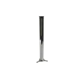 Table Leg Adjustable 82 Cm Chrome 60Mm