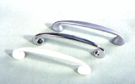 Mâner de mobilă 96 mm îngust 2365, AK2436 alb