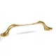Furniture Handle Porcelain White/Brass Gipa 96Mm 309009