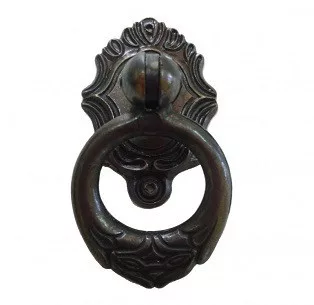 Mâner pentru mobilă M34B oval, maro antic