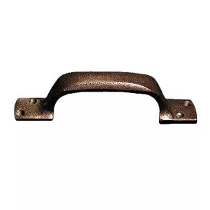 Mâner rigid 200 mm, lac maro /bronz/