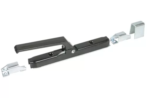 Schiebetürschloss Kapuvári Zweiwege 24Mm Schwarz Ibfm 429