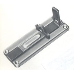 Bauschiebeschloss + Stopper. 120 Vorhängeschloss gerade.