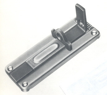 Bauschiebeschloss+Stopp. 160 Vorhängeschloss gerade