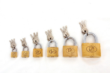 Padlock 38 Mm 264 Copper Chinese Sib 52-6D