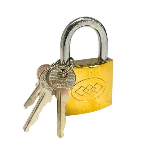 Padlock 38 Mm Ipnc Copper Plated Chinese