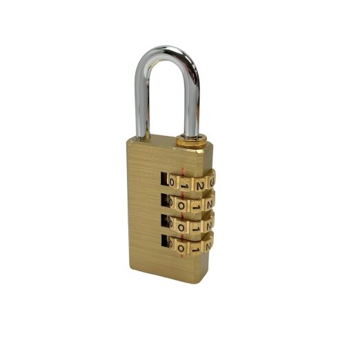 Vorhängeschloss Kupfer 4-stellige Kombination 30Mm B5200,52-3B Bundcity