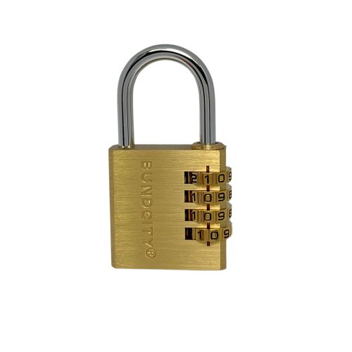 Vorhängeschloss Kupfer 4-stellige Kombination 40Mm B5200, Tri-Rhomb Bundcity