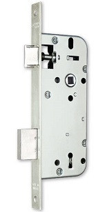 Einsteckschloss 7 cm 45/90/8 mm 2K. Fogaz.Dose 3410-F Elzett