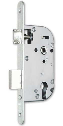 Corp de încuietoare gravat cu cilindru, 6 cm, ax de 7 mm, 40/70/7/230, negru, 667 Nf Elzett