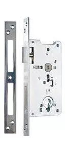 Zylinderschloss Körper Torschloss 10cm 60/90 Getriebe Hobes K131