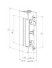 Elektromos Zár Test Jis 1440 Kesk. Kiak. 12V. Dc. Imp.