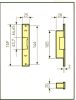 Elektromos Zár Rövid Jis 832-901X Imp. 24V Ac/Dc Rm.