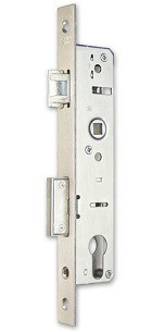 Europortalschloss für Kunststofftüren Elzett 45/92/16/8