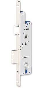 Europortalschloss Sb 5Cm Inox/Elo Elzett 35/92/24/8/270