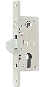 Schiebetürschloss Zyl. 40/72/8 mm Hakenschloß Elzett !!!!!