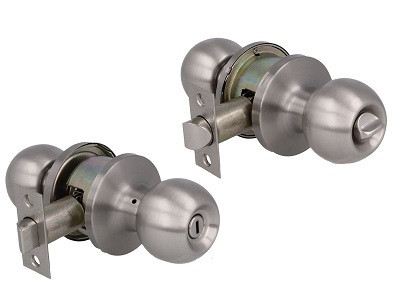 Knopfschloss Toilette Nickel 11132 Amig 612