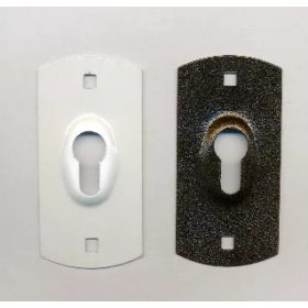 Külső Cím Cilinderes Hev.Zárhoz Fehér !! Well.