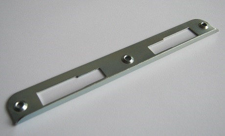 Endplatte 3410, rund, 7 mm, vorgebohrt