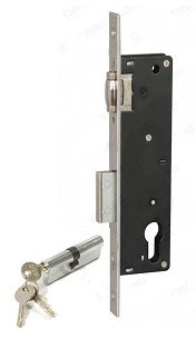 Portalschlossrolle 4 cm + Schlosseinsatz Anbo Sr 500-25