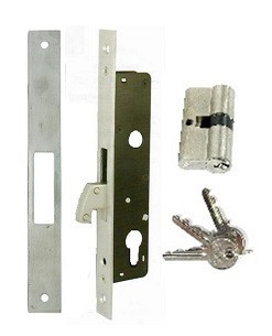 Portalschlosshaken 4 cm + Schlosseinsatz Anbo 1340H