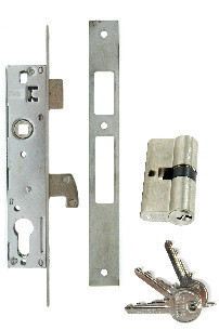 Portalschlosshakenzunge 4 cm + Schlosseinsatz Anbo 1340