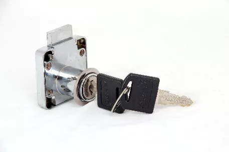 Cylinder Furniture Lock Set 22 Mm Chrome 3K Fl138-22