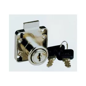 Cyl. Furniture Lock Set 22Mm Chrome Same Z.2K Fl138-22Ka