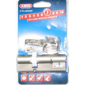 HENGERZÁRBETÉT KRÓM 30/60MM FOGASKEREKES ABUS D6PS