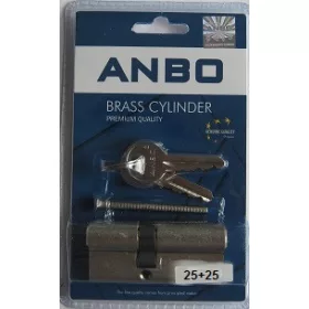 HENGERZÁRBETÉT 25/25MM 3K. KRÓM ANBO2200 BLISZTERES