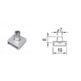 Cylinder Drawer Lock Pin 10 Mm L00025 Lehmann L00025