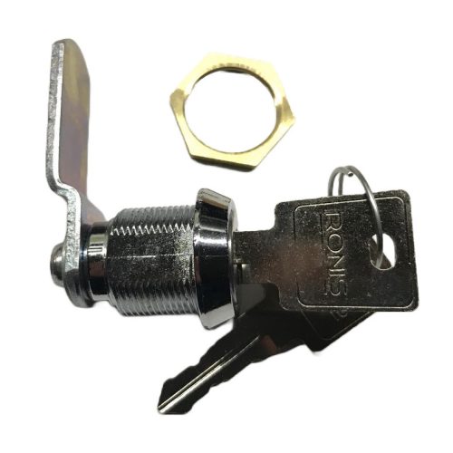 Încuietoare metalică pentru mobilă rotundă cu limbă îndoită Tk Ronis 25300