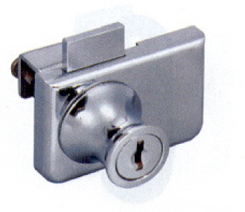 Glastürschloss 2K.Öffnungstür Doppelflügel. Fl409 Cp, 92167