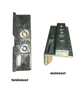 Rollenstangenschloss Verriegelungsstück Rillenboden 3343