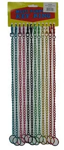 Keychain Colorful Metal 30Cm 12Pcs/Pack 1Pc 41-4