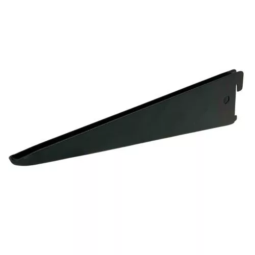 Tartókar Dupla 47 Cm Porszórt Matt-Fekete