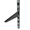 Tartókar Dupla 47 Cm Porszórt Matt-Fekete