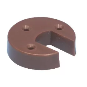 Suport pentru bară de dulap maro Art.