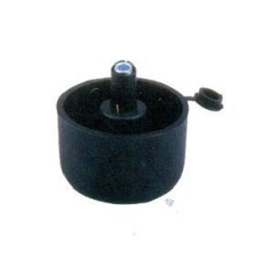   Nivelator pentru picioare de mobilă Q 50 mm înălțime: 44 mm negru KM-050