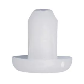 Bază glisor mobilă cu 1 pin M.A. Alb