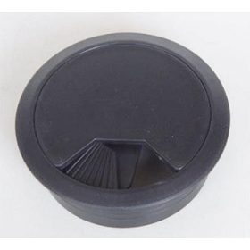 Ieșire cablu 60 mm neagră artificială.