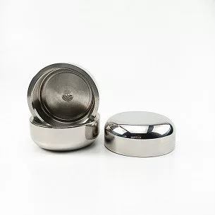 Spiegelknopf Silber Art.