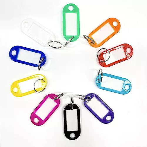 Key Tag Sheet Mixed Color 100D.10Color J3-1, Plastic