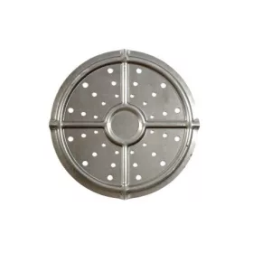 Gasflammenverteiler 175 mm rund groß Stahl